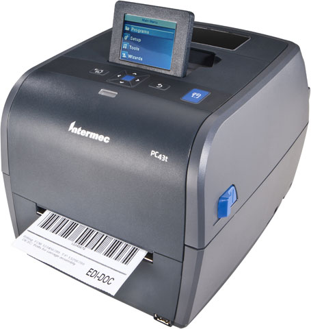 Honeywell PC43d DT 203dpi, displej, ethernet